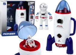 Space Rocket Opening Astronauts Space Vehicle Lights Sounds