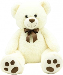 Cream plush teddy bear 60 cm Steppos