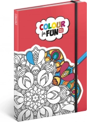 Color-in Lined Notebook NOTIQUE 13 × 21 cm
