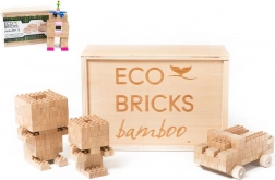 Wooden Building Set 145 pieces in a Box