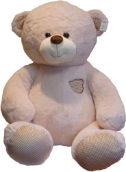 Orsetto di peluche Ottaviano crema 75 cm