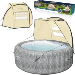 Přístřešek pro SPA proti větru a slunci