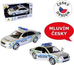 MaDe politieauto met Tsjechische stem 24 cm
