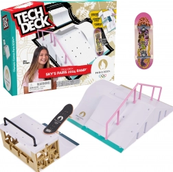 Tech Deck fingerboard rampa SKY BROWN Paris 2024 z desko