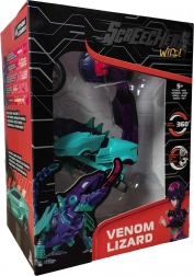 Screechers Wild! transformerende wagen Venom Lizard met munt