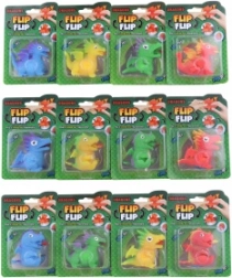 Gumený dráčik 2v1 – figúrka zvinuteľná do vajíčka