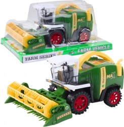 Otroški kombajn s hederjem – zeleni kmetijski stroj