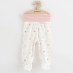 mezzi pantaloni neonato New Baby Classic II orsetto rosa