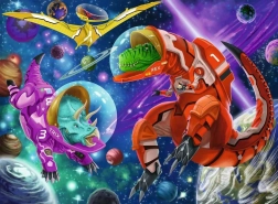 Puzzle RAVENSBURGER Dinosaures dans l’espace XXL 200 pièces
