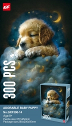 300-Piece Puzzle – Puppy in the Clouds