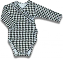Cotton baby bodysuit with long sleeves Nicol Viki