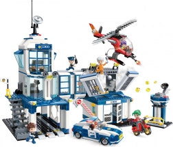 City Police Building Blocks - Police Station