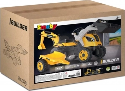 Pedal Tractor Builder Max with Excavator and Trailer