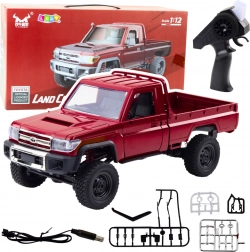 Remote Control Racing Car 4x4 MN82 Red 1:12