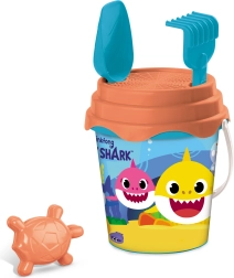 Vedro z orodjem Baby Shark 17 cm