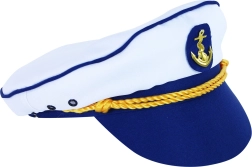 Cappello da capitano marinaio per adulti