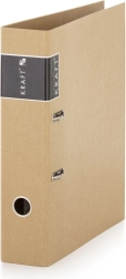 Pákový zakladač A4, laminovaný, chrbát 7 cm, KRAFT nature
