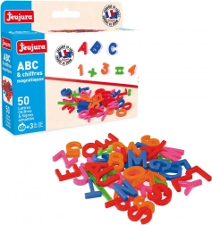 Jeujura Colorful Magnetic Letters – Set of 50 pcs
