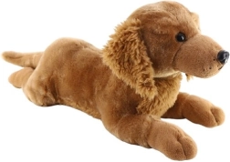 Plush Golden Retriever dog lying 60 cm