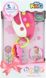 Chiavi rosa a batteria per bambini
