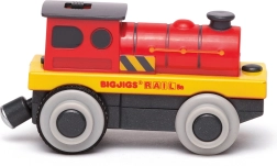 Bigjigs Rail Electric Locomotive Red Powerhouse