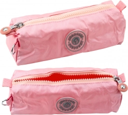 Astuccio scolastico unicomparto rosa