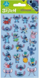 adesivi Lilo e Stitch blu 25 pz