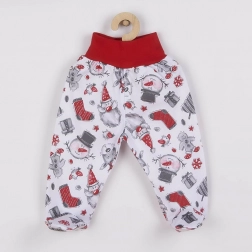 Mezzicalzini neonato in cotone NEW BABY Christmas
