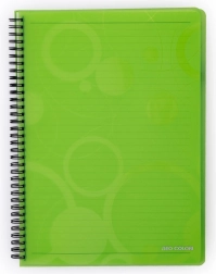 Spiral Notebook A5 Neo Colori Green