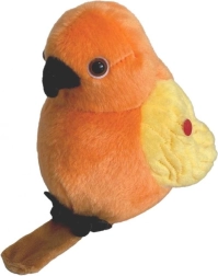 Repeating and Singing Plush Bird STEPPOS