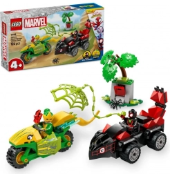 LEGO SPIDEY és csodálatos barátai: Spin és Electro dinoszauruszos üldözése (4+, 124 elem)