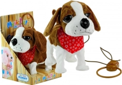 Interactive Plush Dog with Leash and Singing