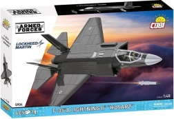 F–35A Lightning II „Huszár” repülőgép építőkészlet 1:48 (COBI, 605 elem)