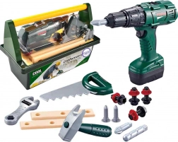 Veliki set alata za djecu Woopie s bušilicom, 15 elemenata