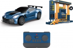 RC car with smoke effects and fuel station 22 cm