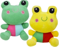 Peluche grenouille Kvetka – couleurs variées