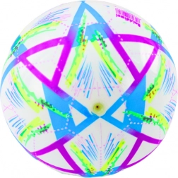 Gumená lopta fialová s výraznými vzormi 24 cm