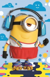 Trefl puzzle Minionki sui pattini 54 pezzi