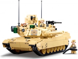 Sluban ModelBricks M1A2 Abrams battle tank building set