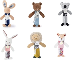 Children's Squeaky Rattle with Animal Motif