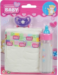 NBB szett cumisüveg, cumi és pelenka babákhoz