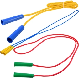 children’s skipping rope with plastic handles 206 cm