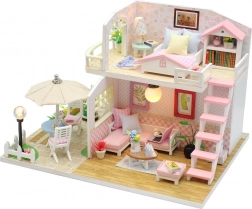 Miniature House Pink House 2Kids Toys