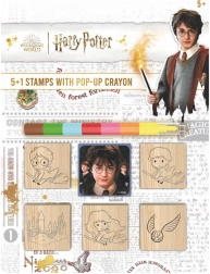 Harry Potter stamping set with crayon 5+1