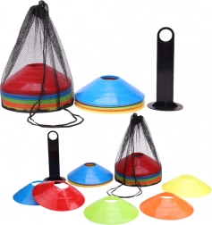 Training Cone Set with Holder and Bag 50 pcs