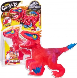 goo jit zu jurassic world figurka pyro – měkká a pružná 13 cm