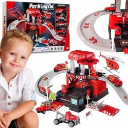 Woopie Parcheggio dei Vigili del Fuoco con autorimessa di salvataggio, 43 pezzi