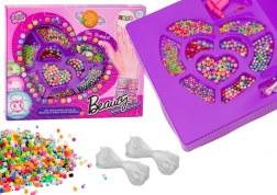 Perlen zur Schmuckherstellung – buntes Kreativset für Armbänder