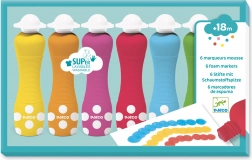 Djeco habfestékek szivacsos applikátorral gyerekeknek