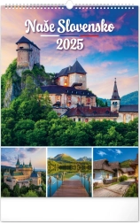Calendario da muro Naše Slovensko 2025
